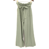 Vestique Muted Green Tie Waist Pants NWT - Size S