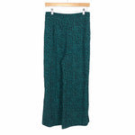 MinkPink Green/Black Eyes Wide Culotte Pants NWT- Size M