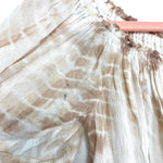 Forever 21 Tan/White Tie Dye Top NWT- Size M (see notes)