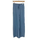 Glam Light Chambray Wide Leg Pants NWT- Size S (Inseam 28")