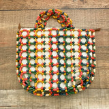 Madewell Colorful Beaded Tote NWT (sold out online)