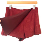 Vestique Brick Suede Skort NWT- Size M