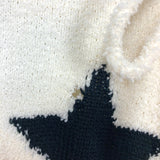 Peach Love Fuzzy Knit Star Print Sweater Pants- Size S (see notes, sold out online, we have matching pants)