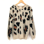 Vestique Leopard Sweater- Size S