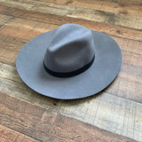 Sole Society Grey Wide Brim Wool Hat- One Size