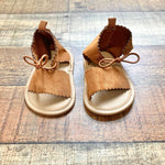 Old Navy Brown Ankle Tie Sandals- Size 6-12M