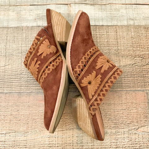 Jeffrey Campbell Mocha Slip On Shoes- Size 7