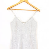 Banana Republic Striped Ruffle Hem Dress NWT- Size 0