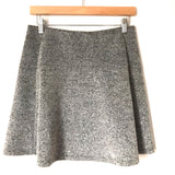 LOFT Soft Grey Flare Flecked Skirt- Size S Petite