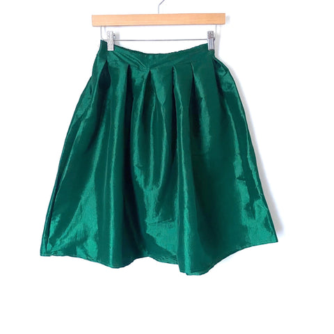 Chicwish Green Flare Skirt- Size ~S