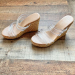 Coconuts by Matisse Mecca Clear Strap Platform Sandals - Size 7