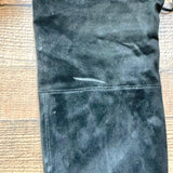 Marc Fisher Black Suede Block Heel Over the Knee Boots- Size 6.5 (see notes)