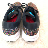 Brooks Launch 5 Rainbow Fleck Black Sneakers- Size 7