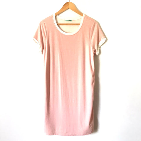 P.S. Kate Pink T Shirt Style Dress- Size S