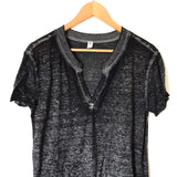 BP Heathered Black Tee- Size S