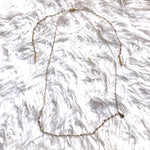 Julio Designs Glider Pearl Detail Necklace