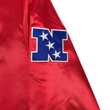 Mitchell & Ness Throwbacks NFL Satin Red 49ers Jacket NWT- Size XS (sold out online)