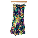 No Brand Strapless Floral Dress- Size S (see notes)
