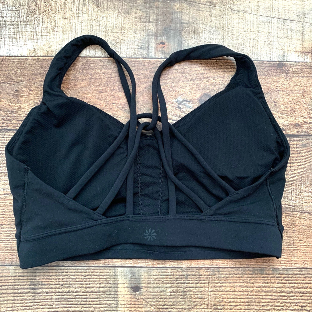 Athleta Black Solace Criss Cross Back Padded Bra- Size ~S (See Notes) – The  Saved Collection