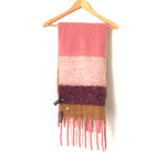 Express Pink/Brown Scarf NWT