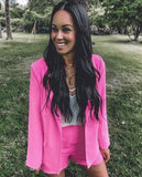Skies Are Blue Neon Pink Shorts NWT- Size XS (We Have Matching Top)