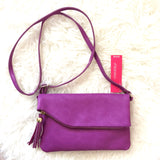 Xhilaration Purple Crossbody Handbag NWT