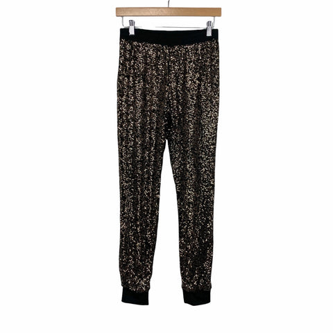 Wayf Gold Sequin Joggers- Size S (Inseam 26")