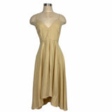 Nasty Gal Linen Midi Dress NWT- Size 6 (sold out online)