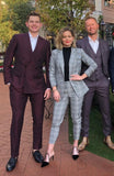 LOFT Plaid Blazer- Size 00 (we have matching trousers, sold as separates)