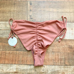 Tularosa Ruched Side Tie Bikini Bottoms NWT- Size M (Bottoms Only)