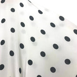 ASOS White and Black Polka Dot Button Up Dress- Size 0 (see notes)