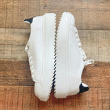 Steve Madden White Platform Sneakers- Size 7 (BRAND NEW CONDTION)