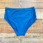 Soma Ocean Navy High Waisted Bikini Bottoms NWT- Size M