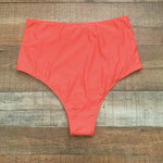 Chic Soul Orange Ruffle Swim Bottom- Size XL (We Have Matching Top!)