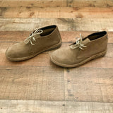 Veldskoen Men's Heritage Grey Sole and Lace Shoes - Size 9 (see notes)
