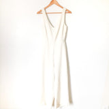 Mod Ref Cream Jumpsuit with Tie Back- Size S