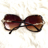 No Brand Tortoise Sunglasses with Design