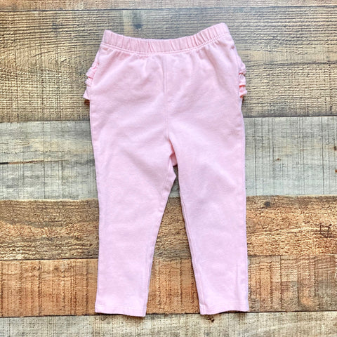 Old Navy Pink Ruffle Butt Pants- Size 18-24M