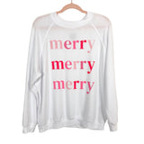 Buddy Love Merry Merry Merry Sweatshirt- Size S