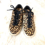 Greats Brooklyn (Made in Italy) Leopard Platform Shoes- Size 6