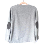 J. Crew Grey Embroidered Elbow Sweater- Size S