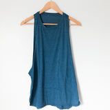 Icyzone Blue Razorback Athletic Tank- Size ~ S