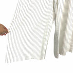 By Together White/Black Stripe Wide Leg Pants NWT- Size L