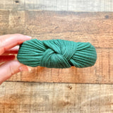 No Brand Green Ribbed Knit Knot Headband