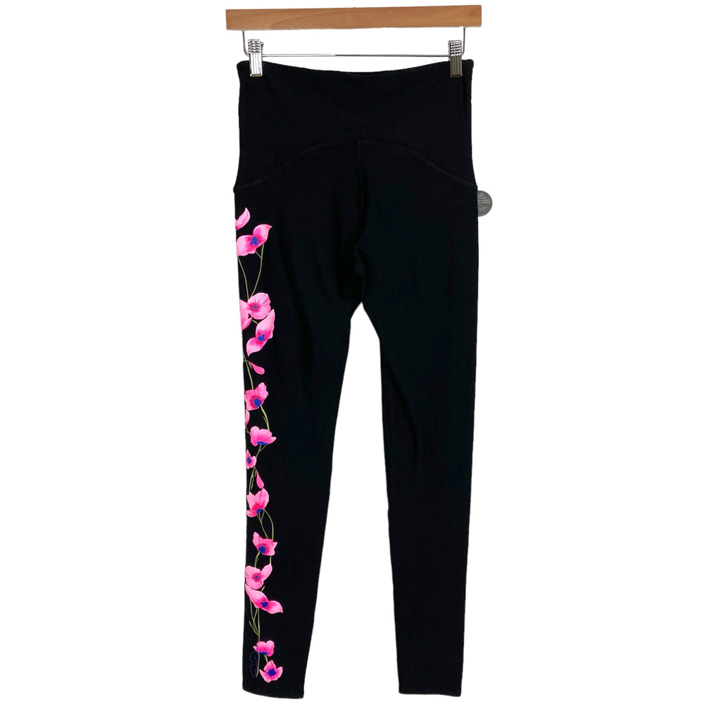 SPANX Black Blossom Print Leggings NWT- Size M (we have matching sport –  The Saved Collection