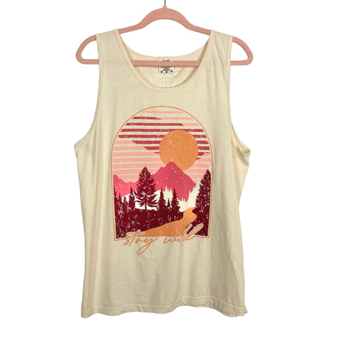 Southern Made Tees + Peyton Baxter Stay Wild Tank- Size M