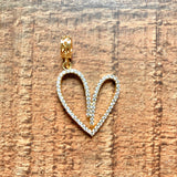 No Brand Gold Heart Pendant (New in Bag)