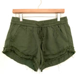 Ann Taylor LOFT Army Green Cloth Shorts- Size XS