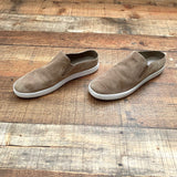 Vince Taupe Slip On Shoes- Size 9