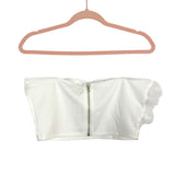 Fashion Wildcat Feather Strapless Top NWT- Size M (see notes)